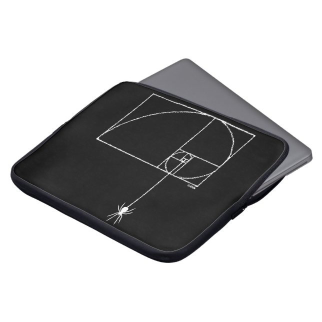 Golden Section in Nature Laptop Sleeve (Front Top)
