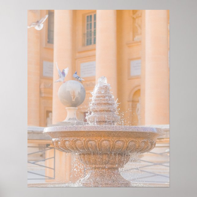 Golden Serenity at Mosta Poster (Front)