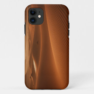 Golden Serenity — Desert Landscape at Sunset iPhone 11 Case