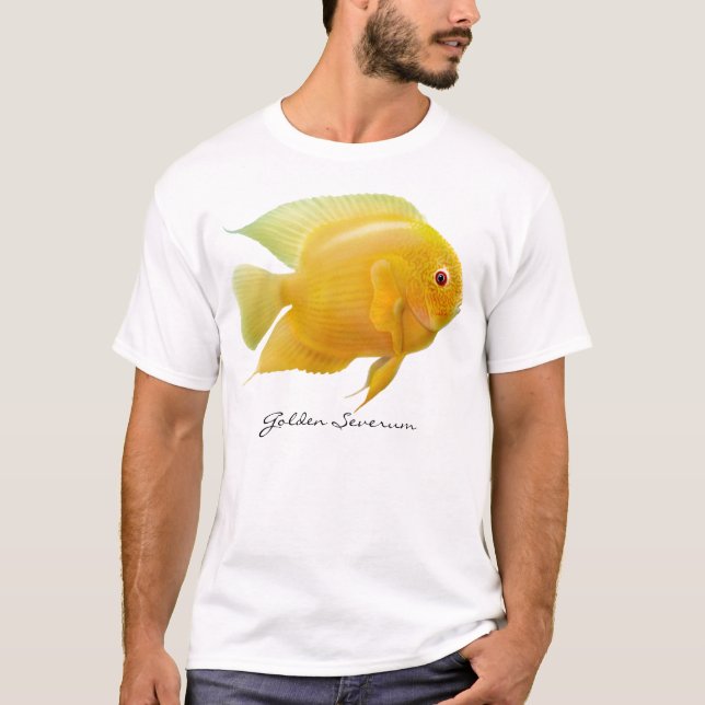 Golden Severum Cichlid T-Shirt (Front)