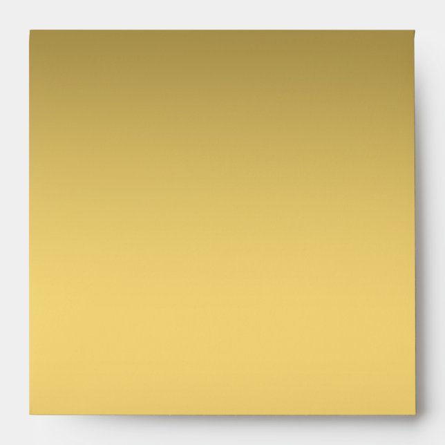 Golden shade elegant Square envelopes (Front)