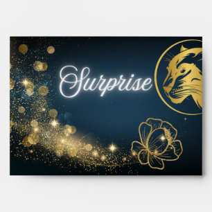 Golden Shooting Star Surprise Envelope
