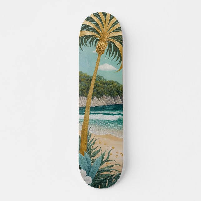Golden Shores Skateboard (Front)