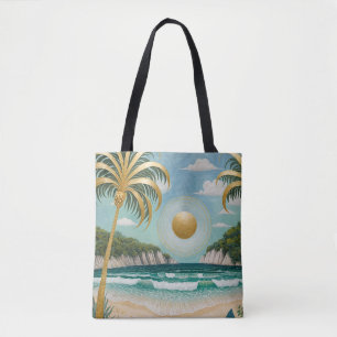 Golden Shores Tote Bag