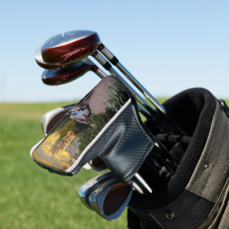 Golden Silence Golf Head Cover – Customisable