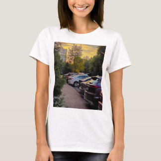 Golden Silence Sunset Tee – Customisable
