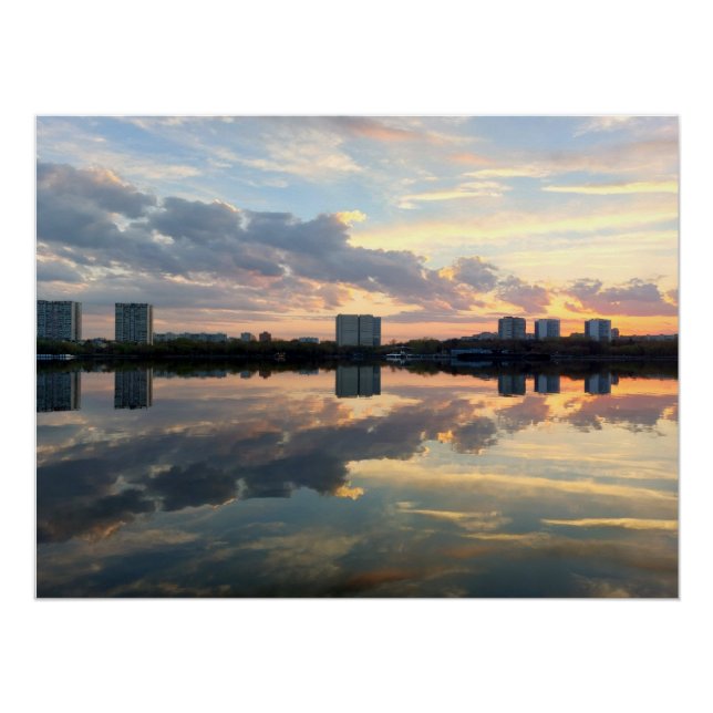 Golden Silence — Urban Refle Poster (Front)