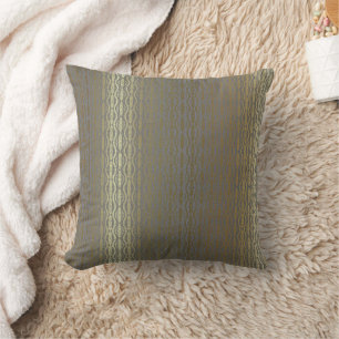 Golden Silver Cushion