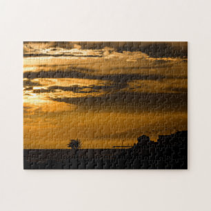 Golden Sky Jigsaw Puzzle