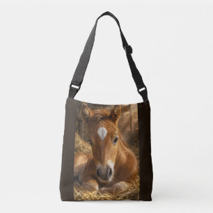 Golden Slumber gentle Foal Crossbody Bag