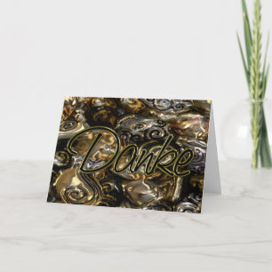 Golden Snails + Danke Thank You Card