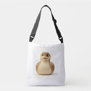 Golden Snake Tote Bag