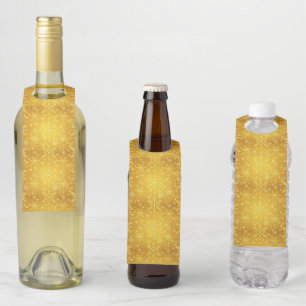 Golden Snow Bottle Tag