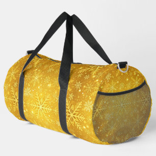 Golden Snow Duffle Bag