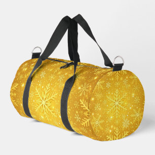 Golden Snow Duffle Bag