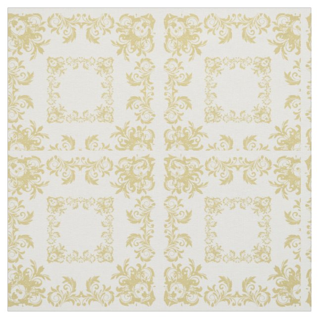 Golden Snow Fabric (Swatch)