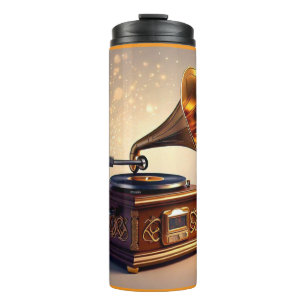 "Golden Sound Memories" Thermal Tumbler