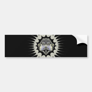 Golden Space Bumper Sticker