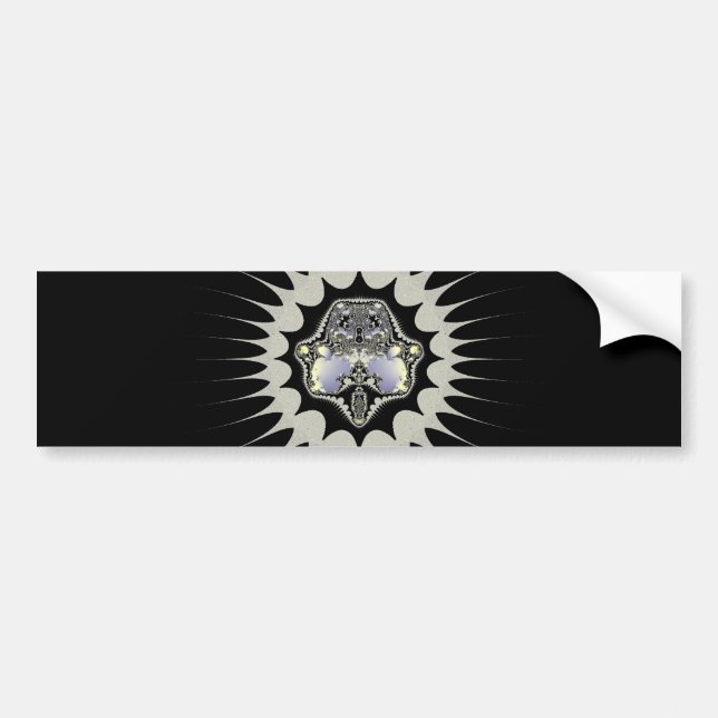 Golden Space Bumper Sticker (Front)