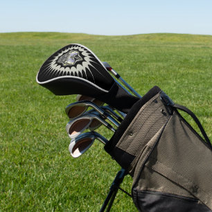 Golden Space Golf Head Cover