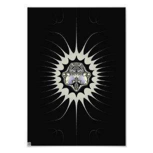 Golden Space Photo Print