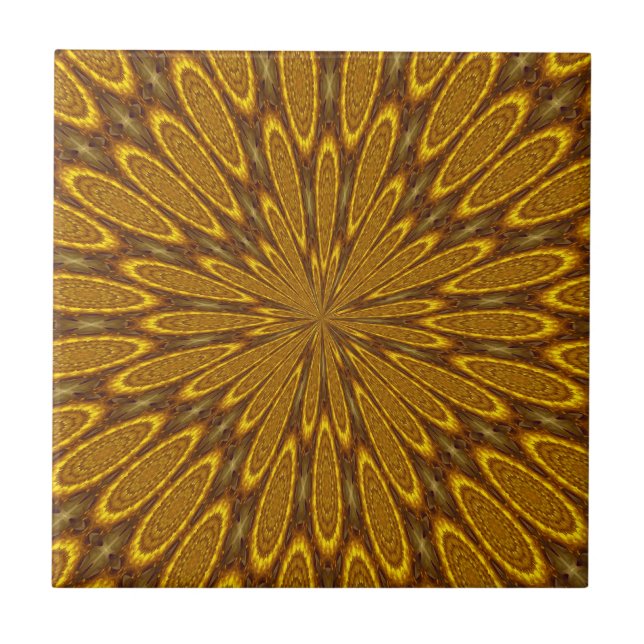 Golden Space Tile (Front)
