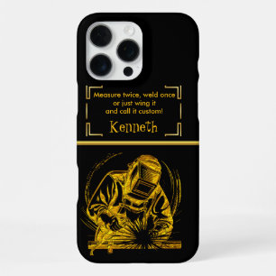 Golden Sparks of Skill iPhone 16 Pro Max Case