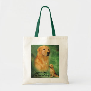 Golden Spencer Tote Bag