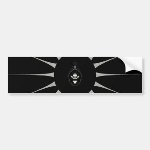 Golden Spider Bumper Sticker