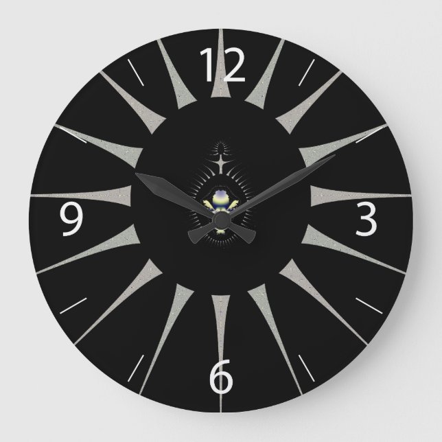 Golden Spider Large Clock (Front)