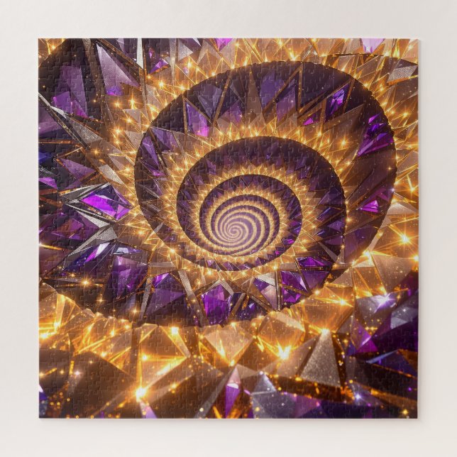 Golden Spiral Dreamscape Jigsaw Puzzle (Vertical)