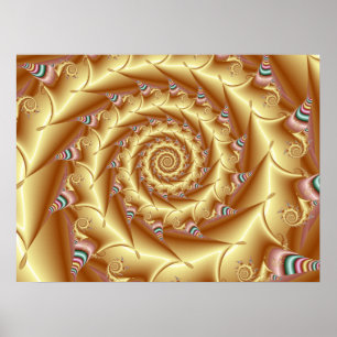 Golden Spiral Poster