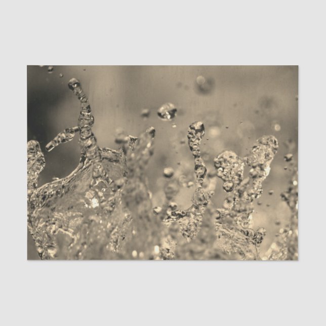 Golden Splash Tissue Paper (Front)