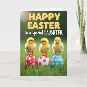 Golden Spring Hatchlings Card