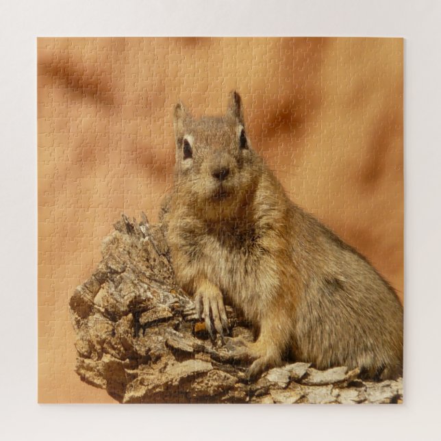 Golden Squirrel Jigsaw Puzzle (Vertical)