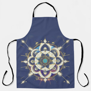 Golden Star Alignment – A Sacred Geometry Universe Apron