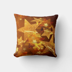 Golden Star Cushion