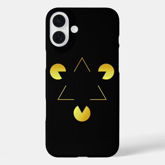 Golden Star illusion  Case-Mate iPhone Case (Back)