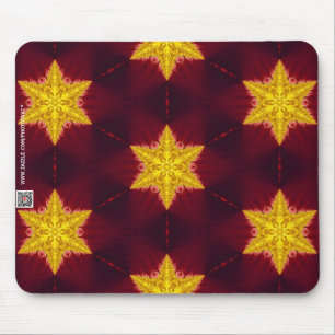Golden Star Mouse Pad