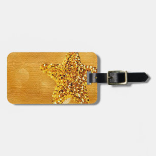 golden-star-PS LARGE.jpg Luggage Tag