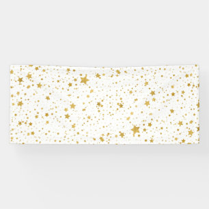 Golden Stars2 -Pure White- Banner