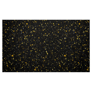 Golden Stars Fabric