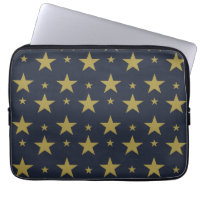 Golden Stars on Navy Blue – Elegant and Timeless