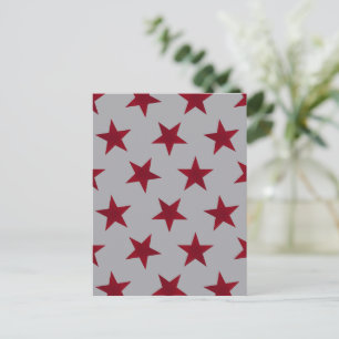 Golden Stars Pattern 11 Postcard