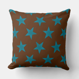 Golden Stars Pattern 16 Cushion