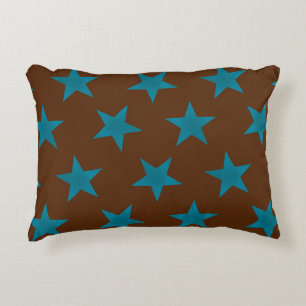 Golden Stars Pattern 16 Decorative Cushion
