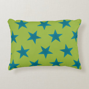 Golden Stars Pattern 20 Decorative Cushion
