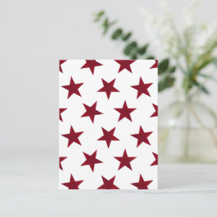 Golden Stars Pattern 7 Postcard