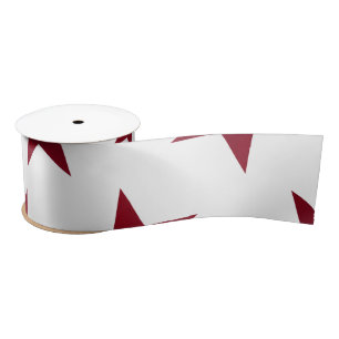 Golden Stars Pattern 7 Satin Ribbon