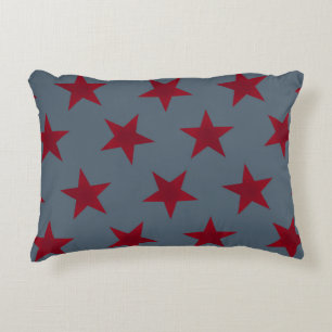 Golden Stars Pattern 9 Decorative Cushion